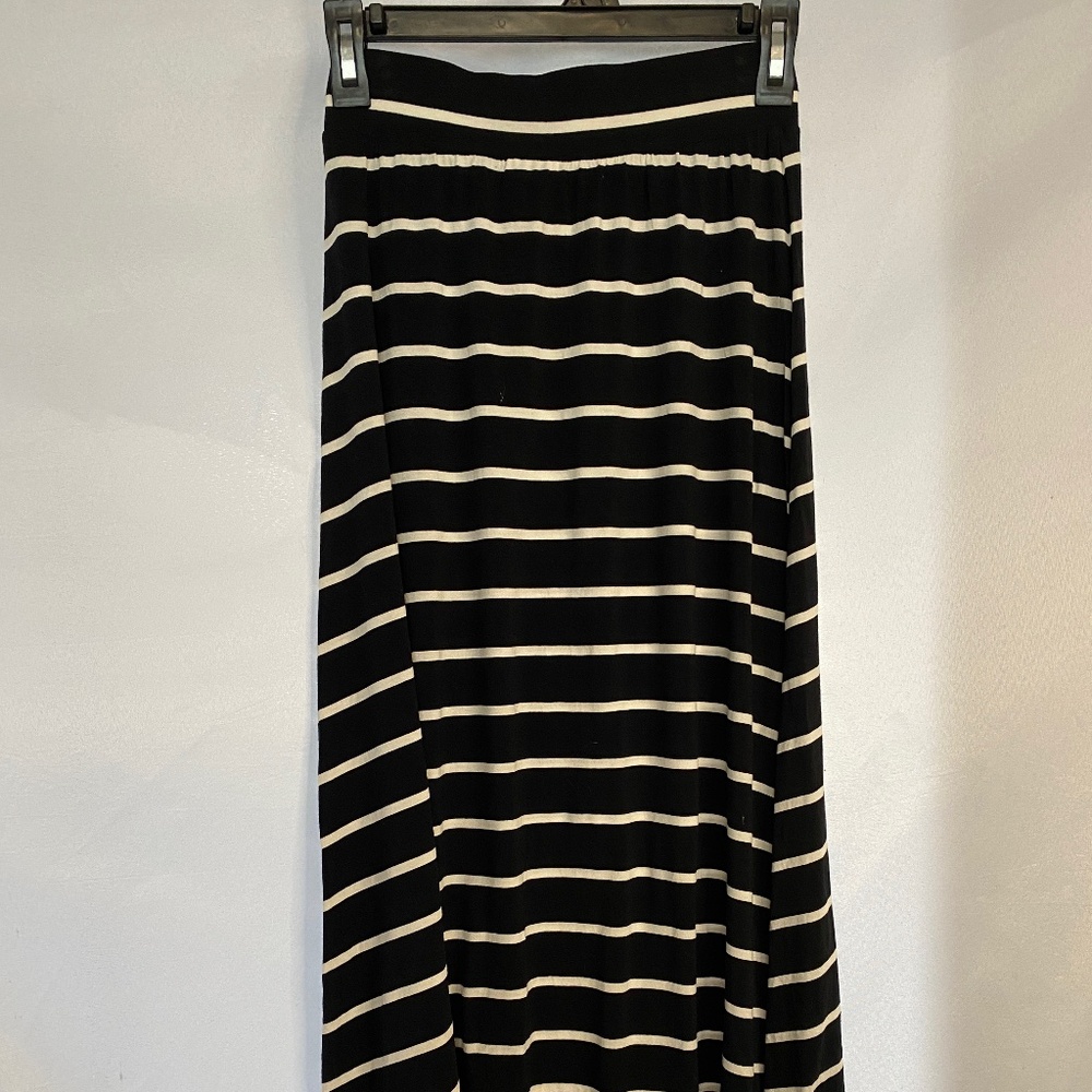 Cherokee Black & White A-line Skirt Size Lg 10-12